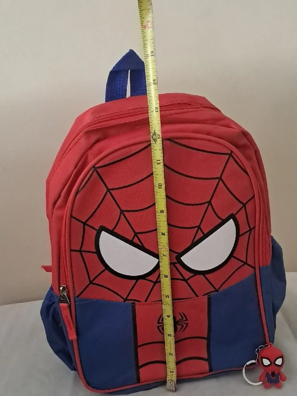 Kids Spider Web Backpack - Red & Blue